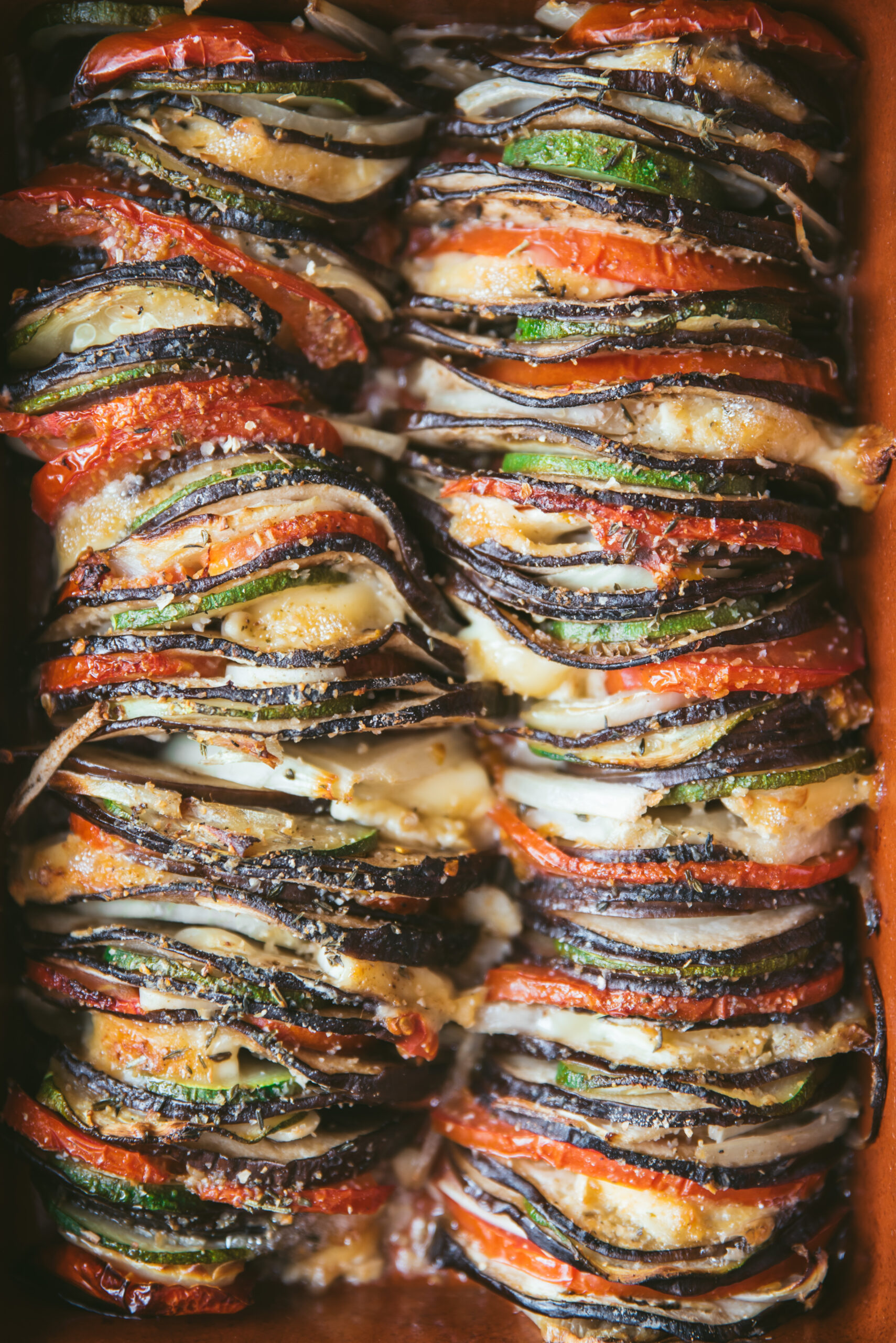 recette tian légumes mozza