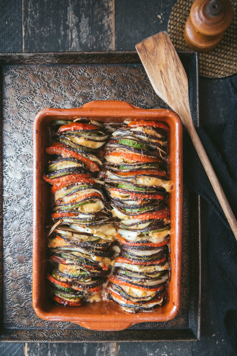recette tian légumes mozza