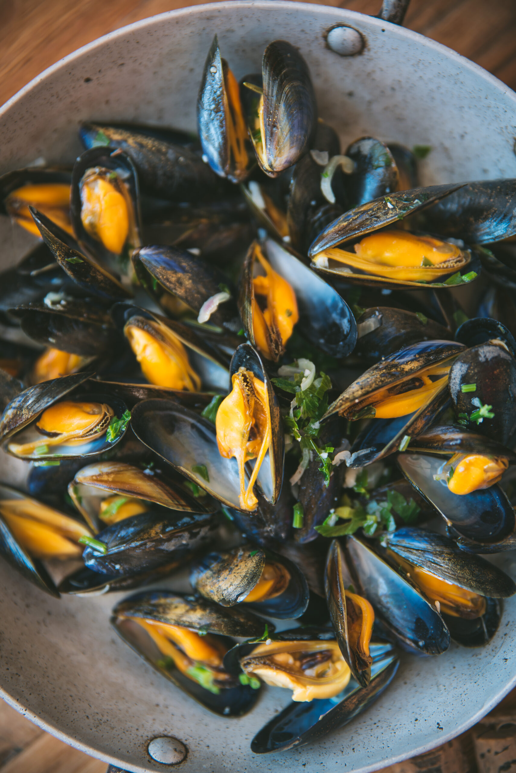 recette moules marinières maison