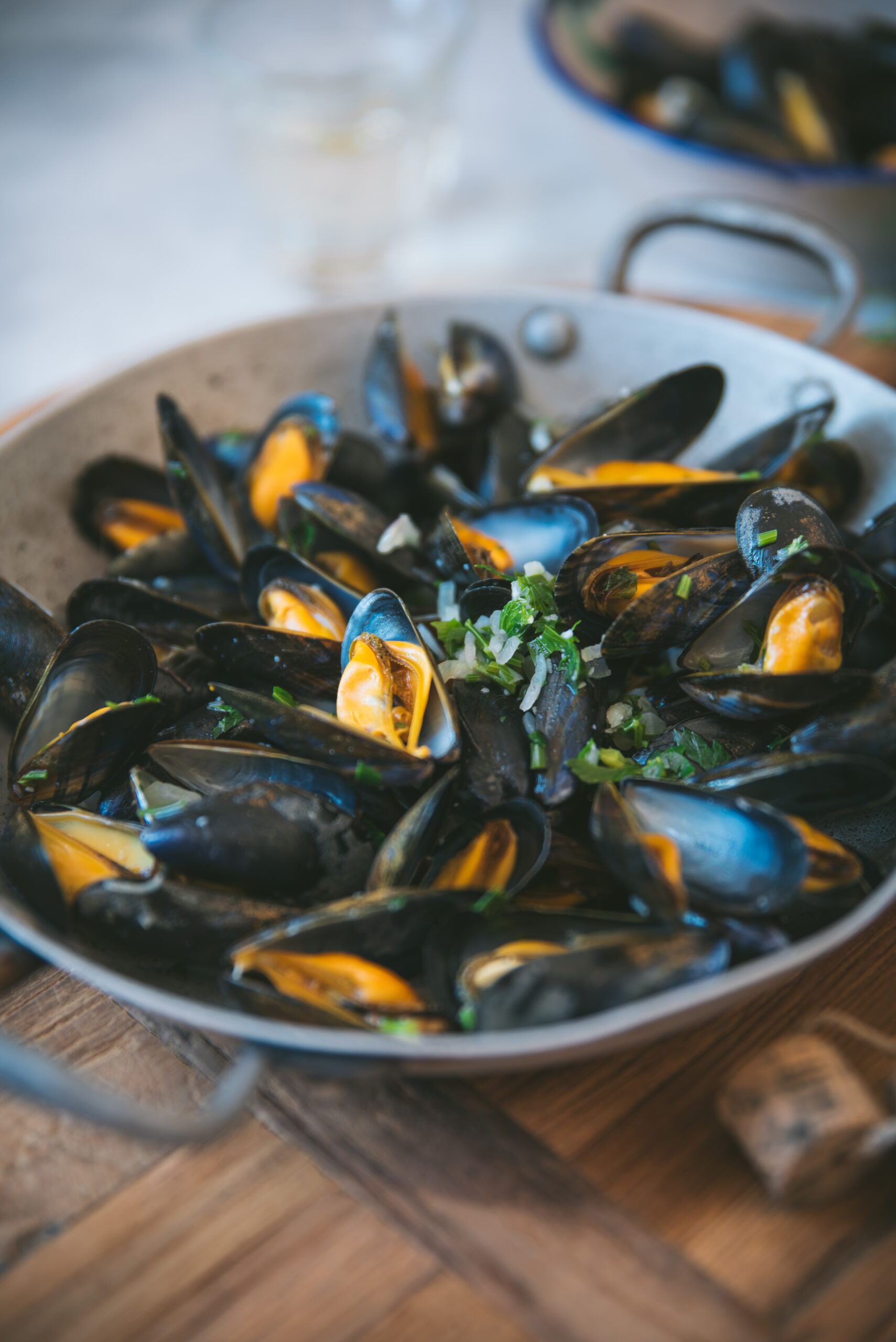 recette moules marinières maison