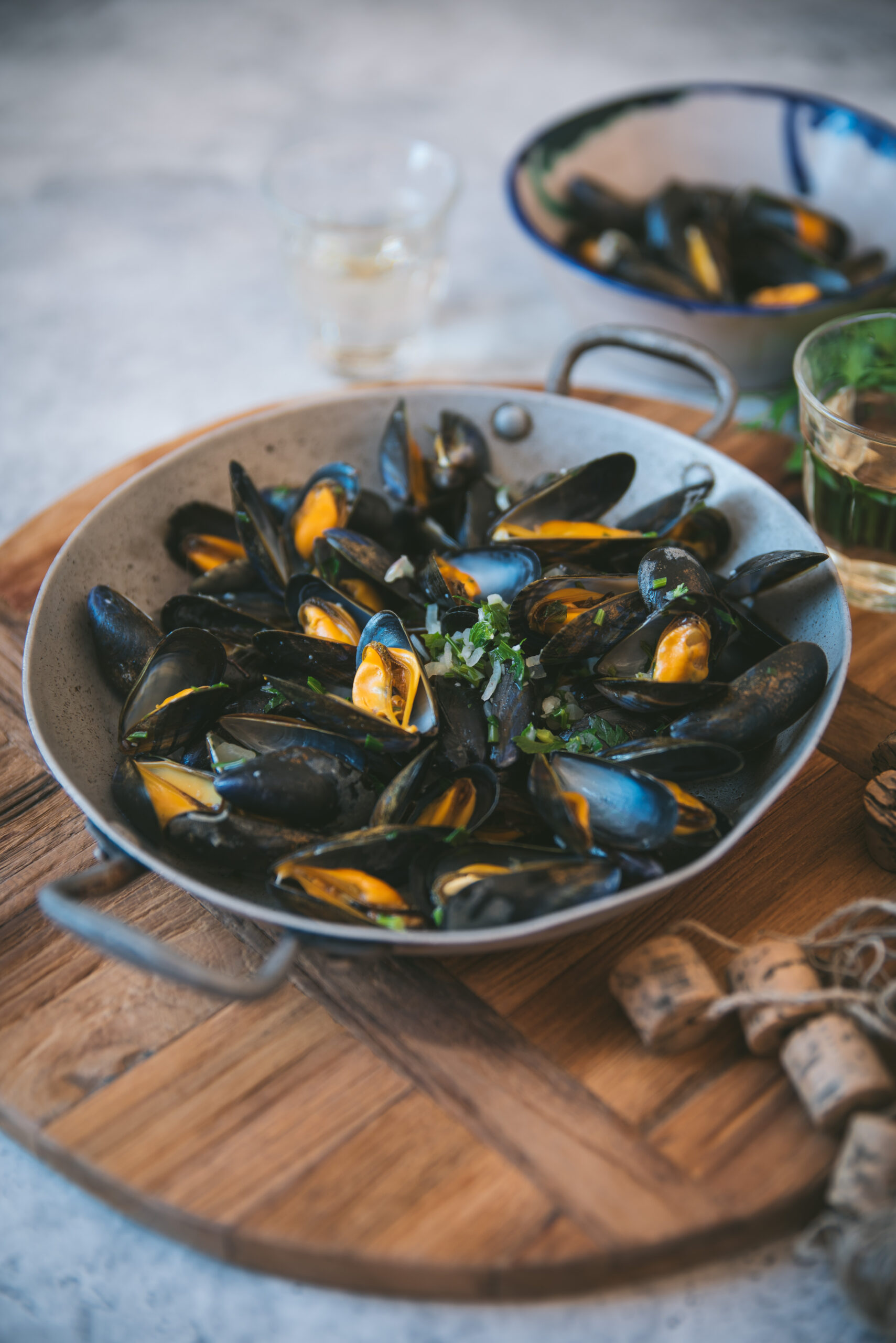 recette moules marinières maison