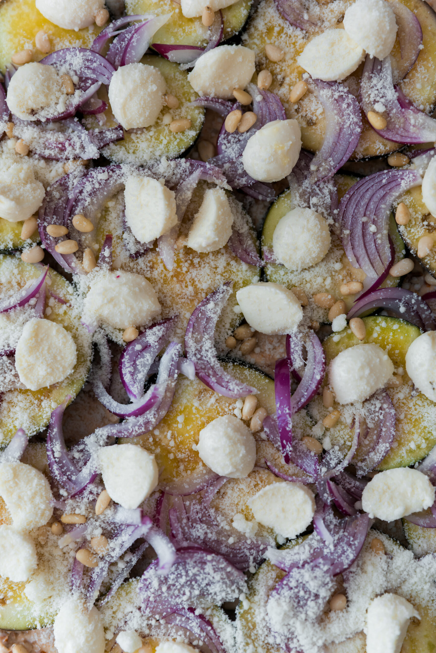 recette tarte salée aubergine oignon feta