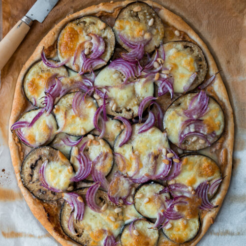 recette tarte aubergine tomate séchée