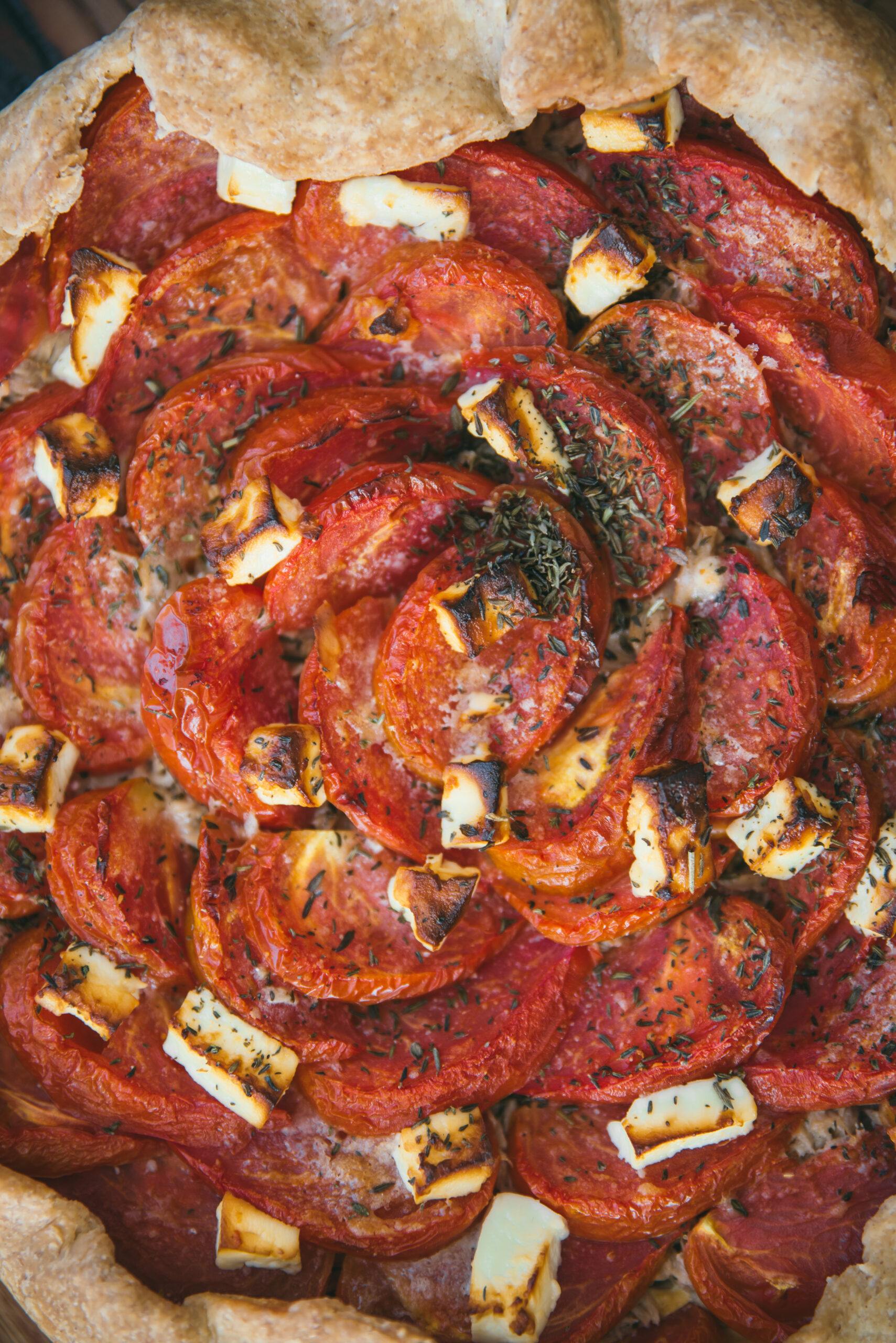 Tuna, Tomato Mustard Tart recipe