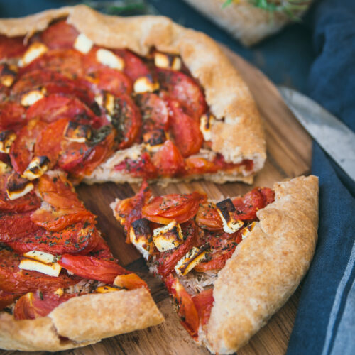Tuna Tomato Mustard tart