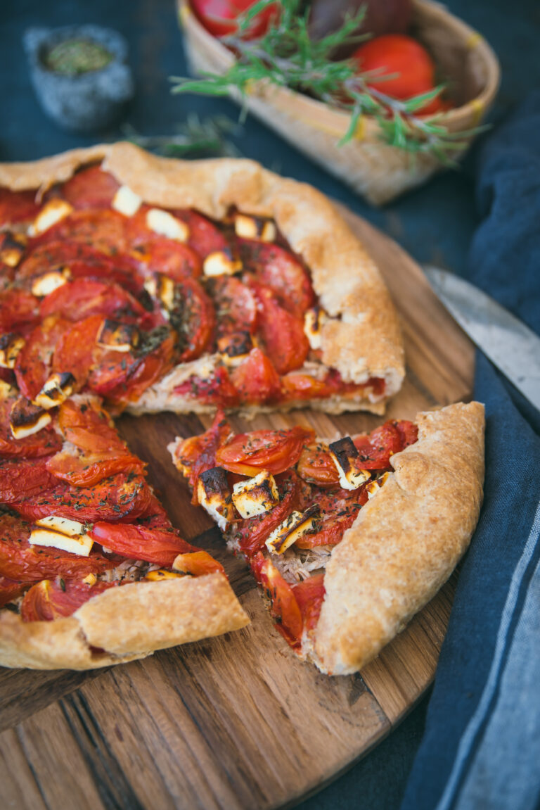 Tuna Tomato Mustard tart
