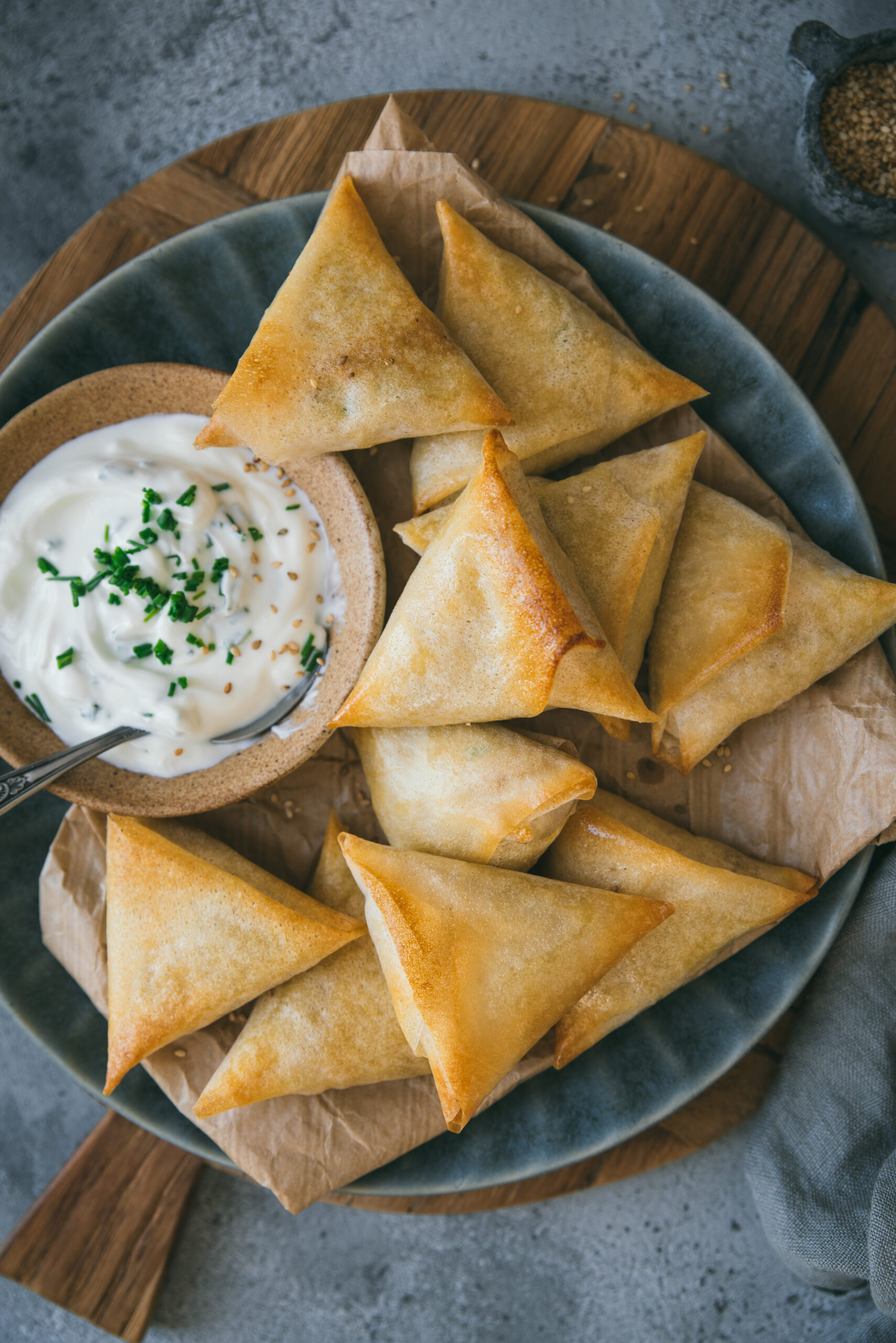 Brick au thon et œuf