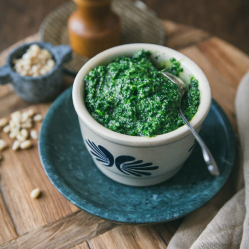 recette pesto chou kale