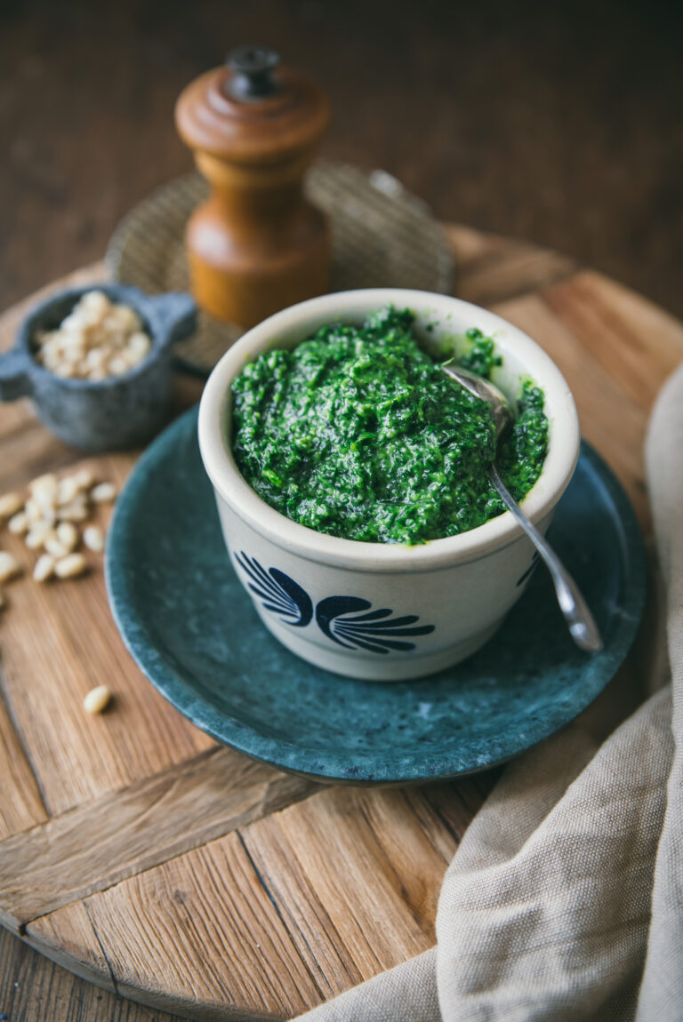 recette pesto chou kale