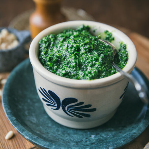 recette pesto kale