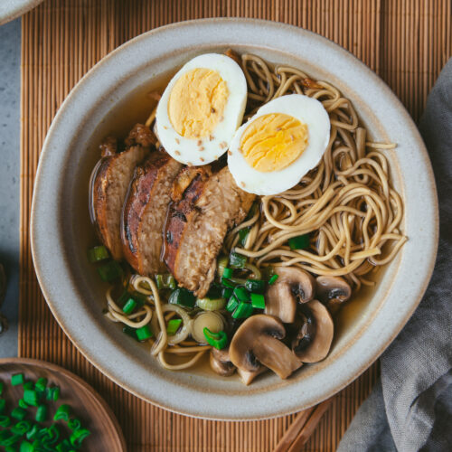 recette soupe ramen poulet facile