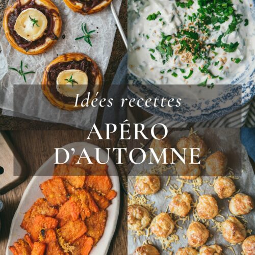 recettes apéro Automne