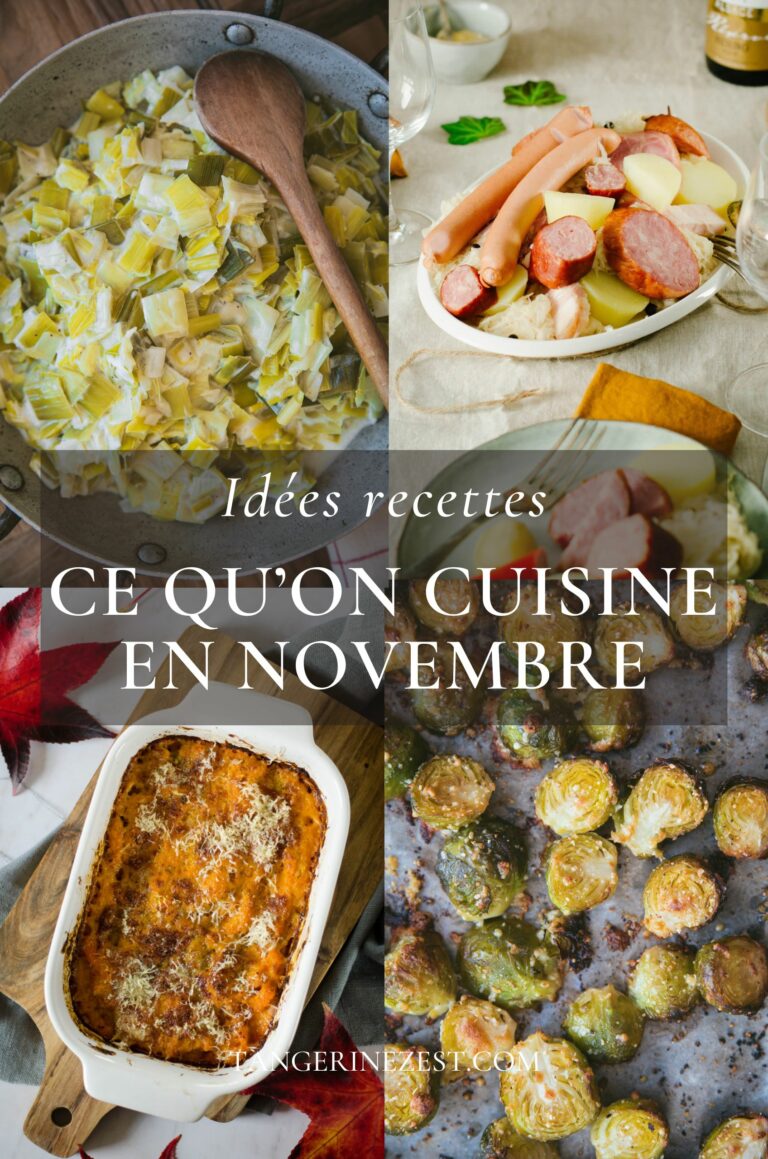 Ce qu’on cuisine au mois de novembre - Idées recettes