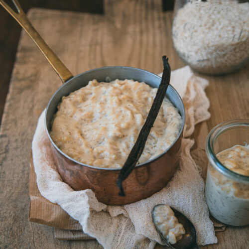 recette Riz au lait à la vanille