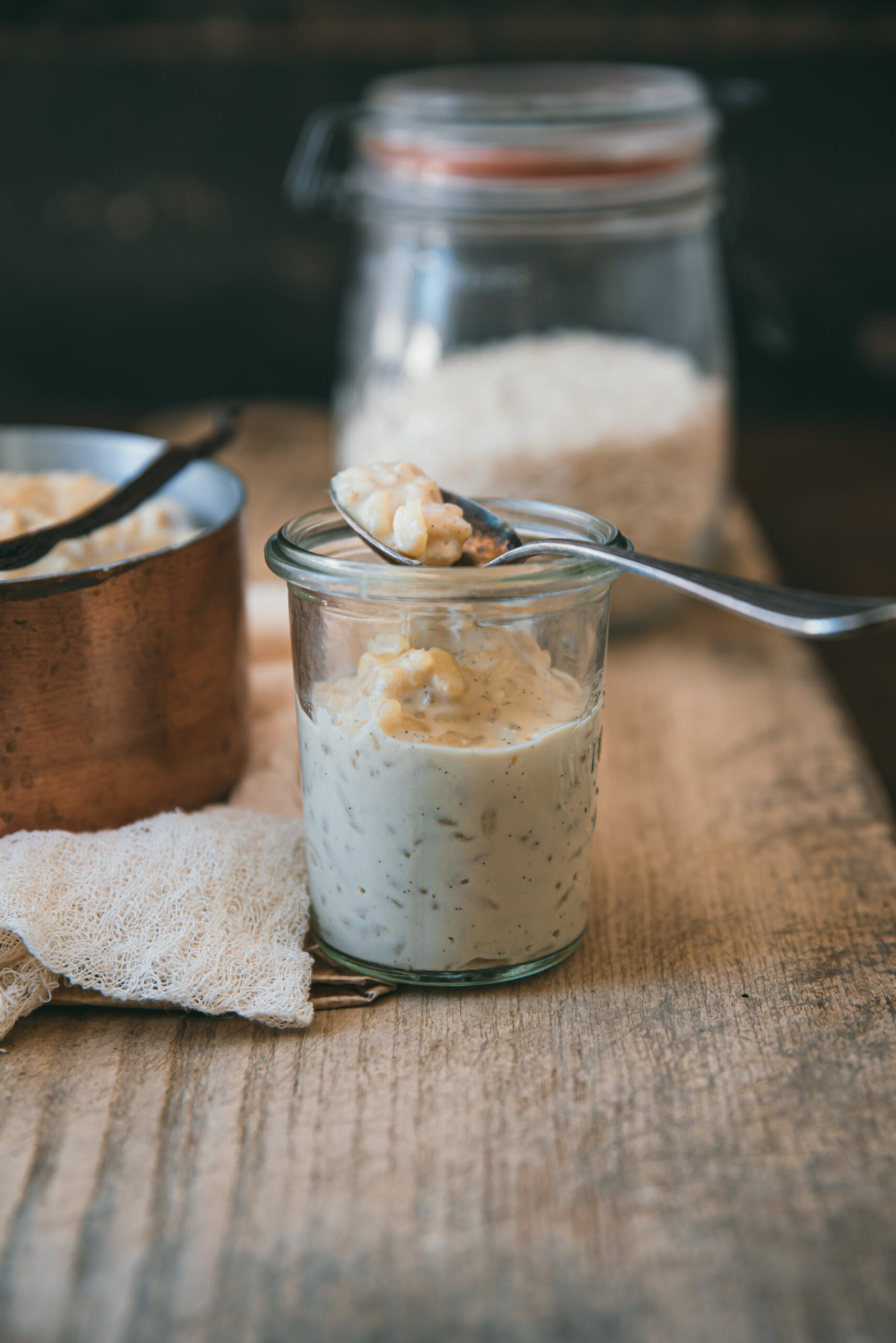 recette Riz au lait à la vanille