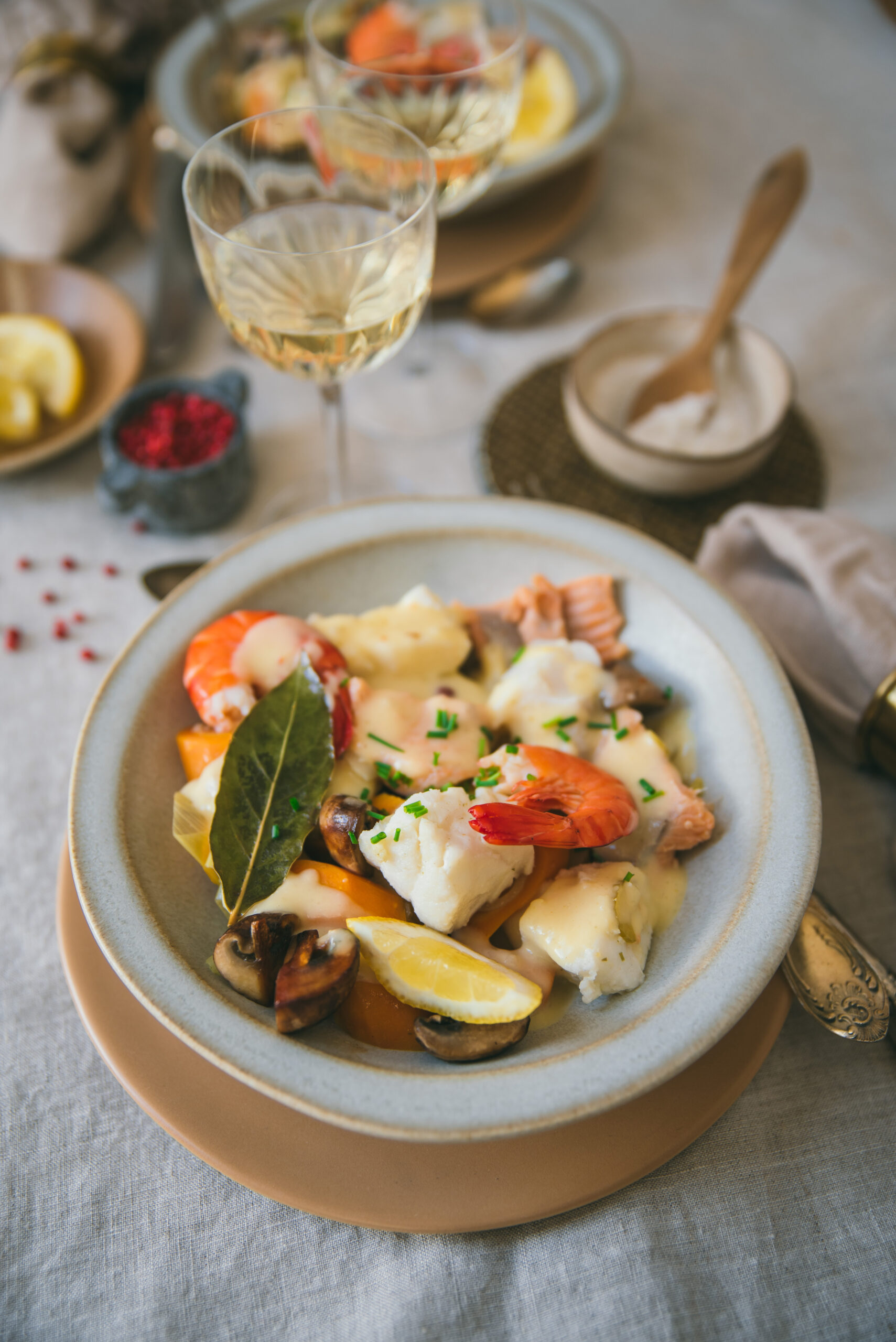 recette poissons en sauce