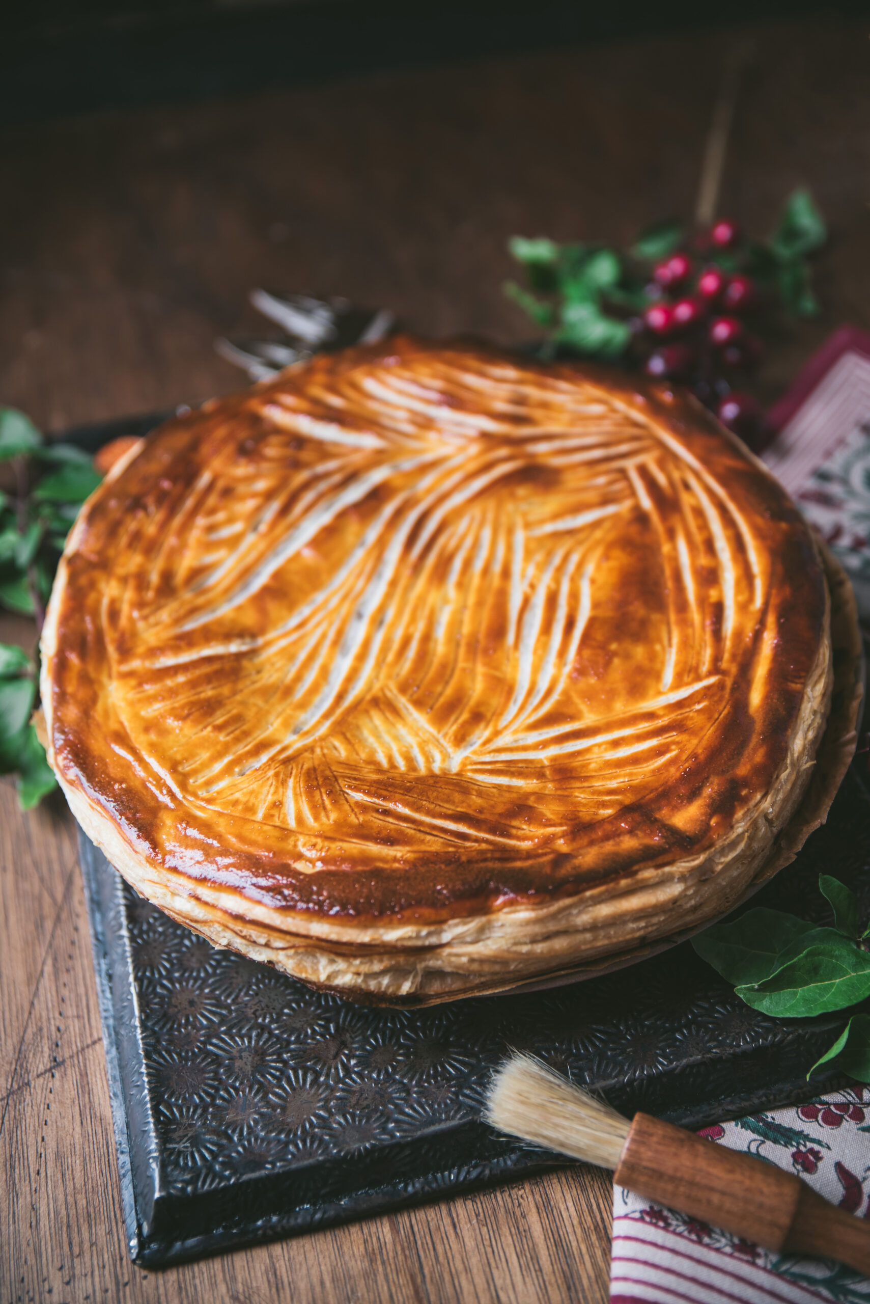 recette Galette des rois Noix et Miel