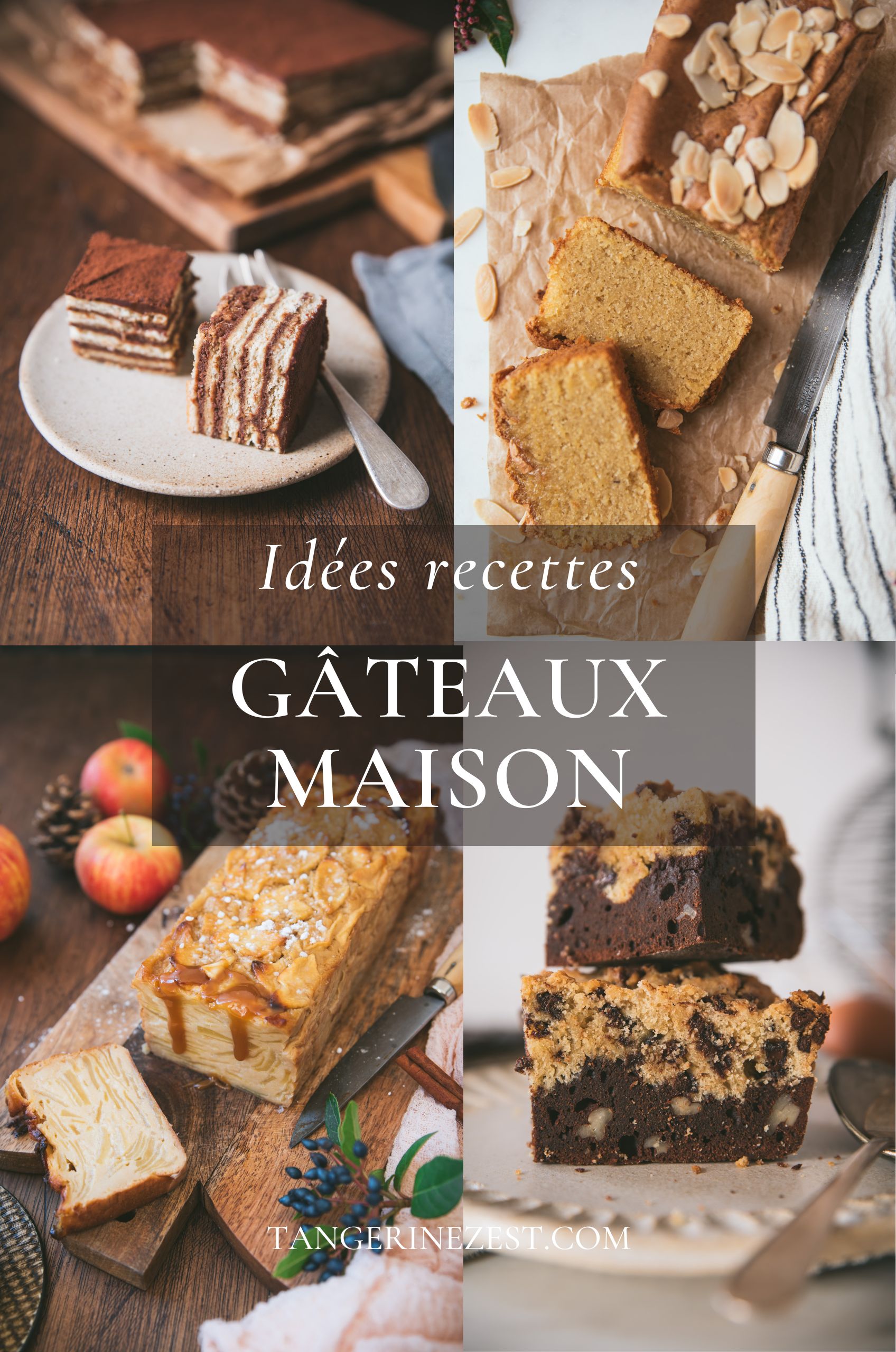 Recettes de gâteaux maison - idées faciles