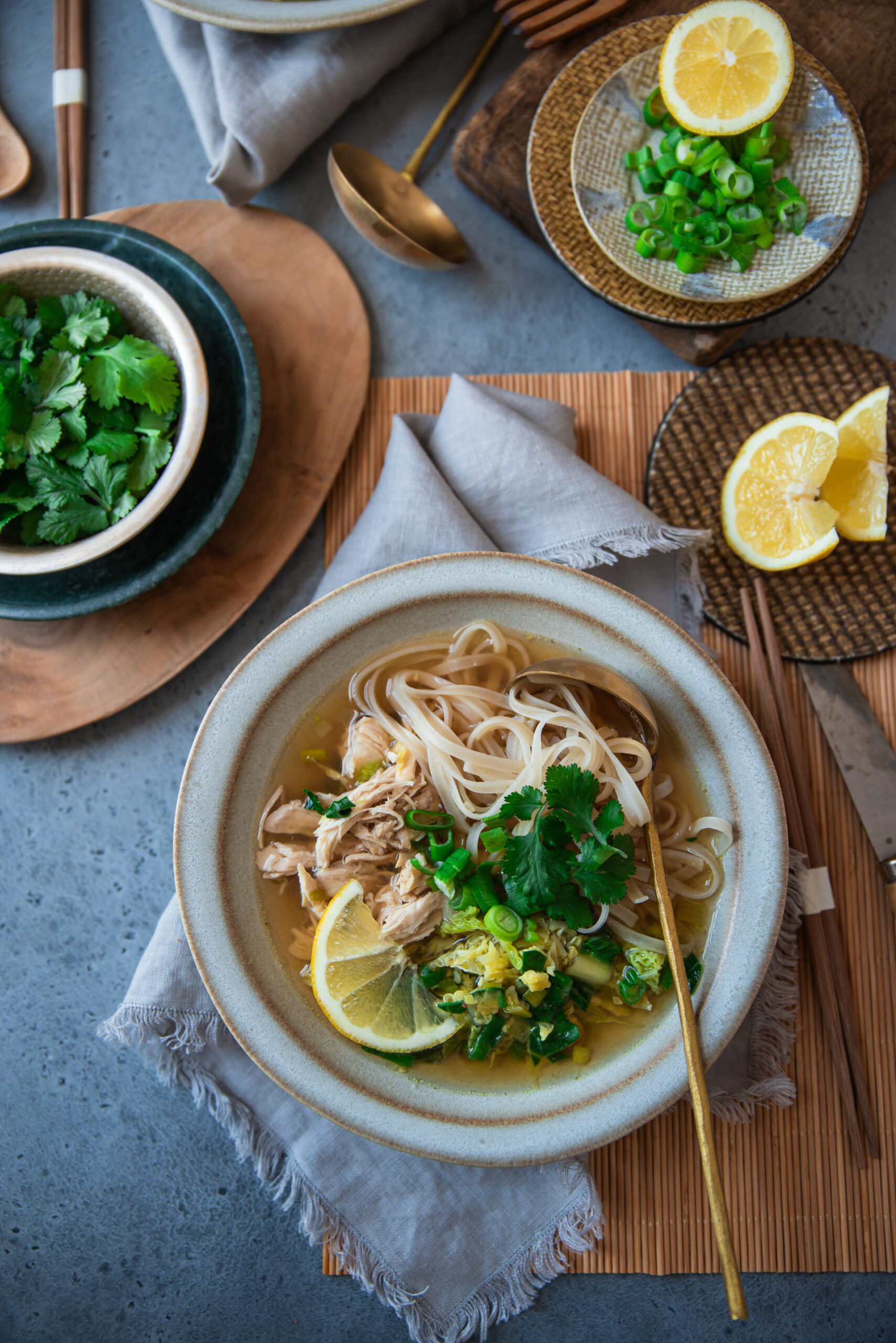 recette Soupe chinoise poulet chou