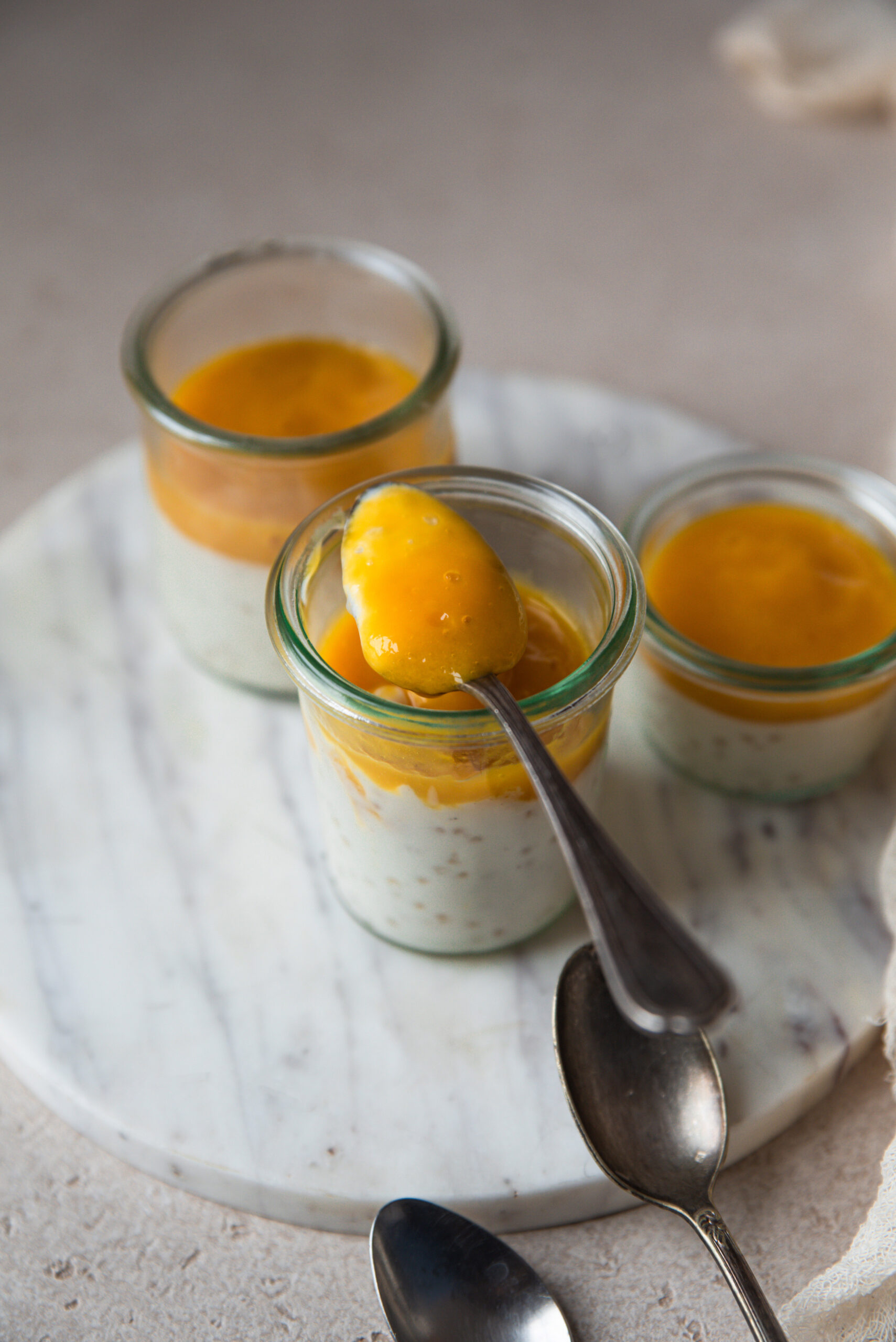 recette Perles tapioca Mangue coco