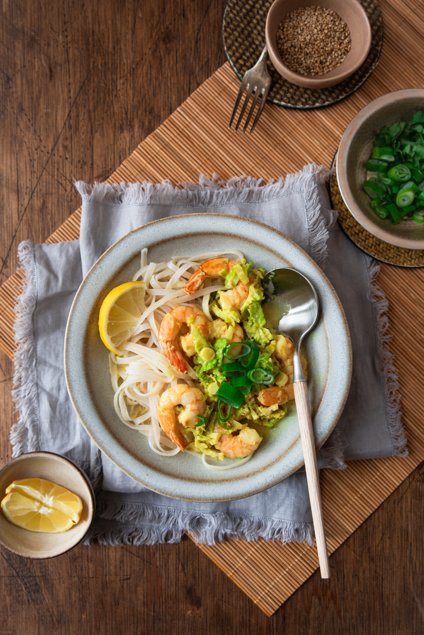 recette crevettes curry coco