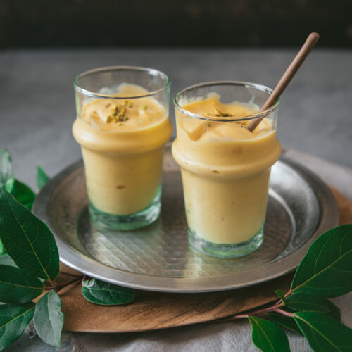 Lassi mangue cardamome recette boisson indienne
