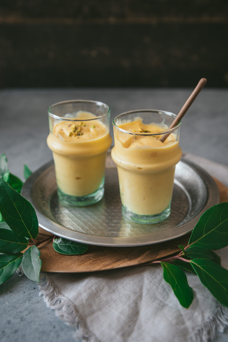 Lassi mangue cardamome recette boisson indienne