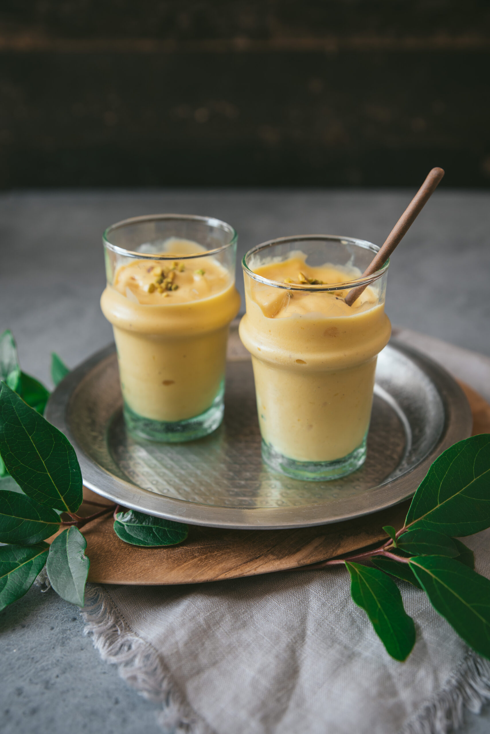 Lassi mangue cardamome recette boisson indienne
