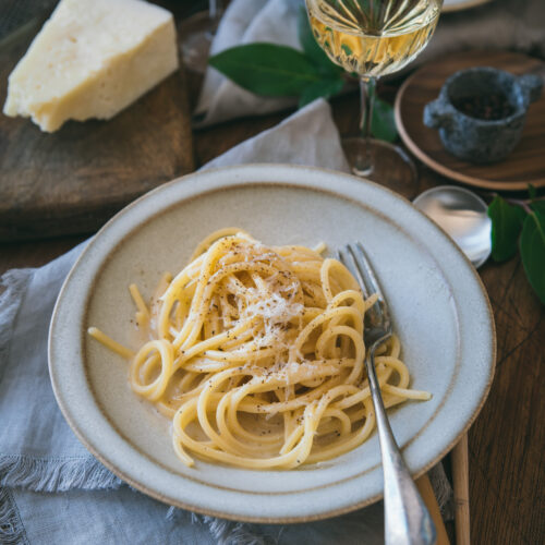 spaghetti cacio e pepe recipe