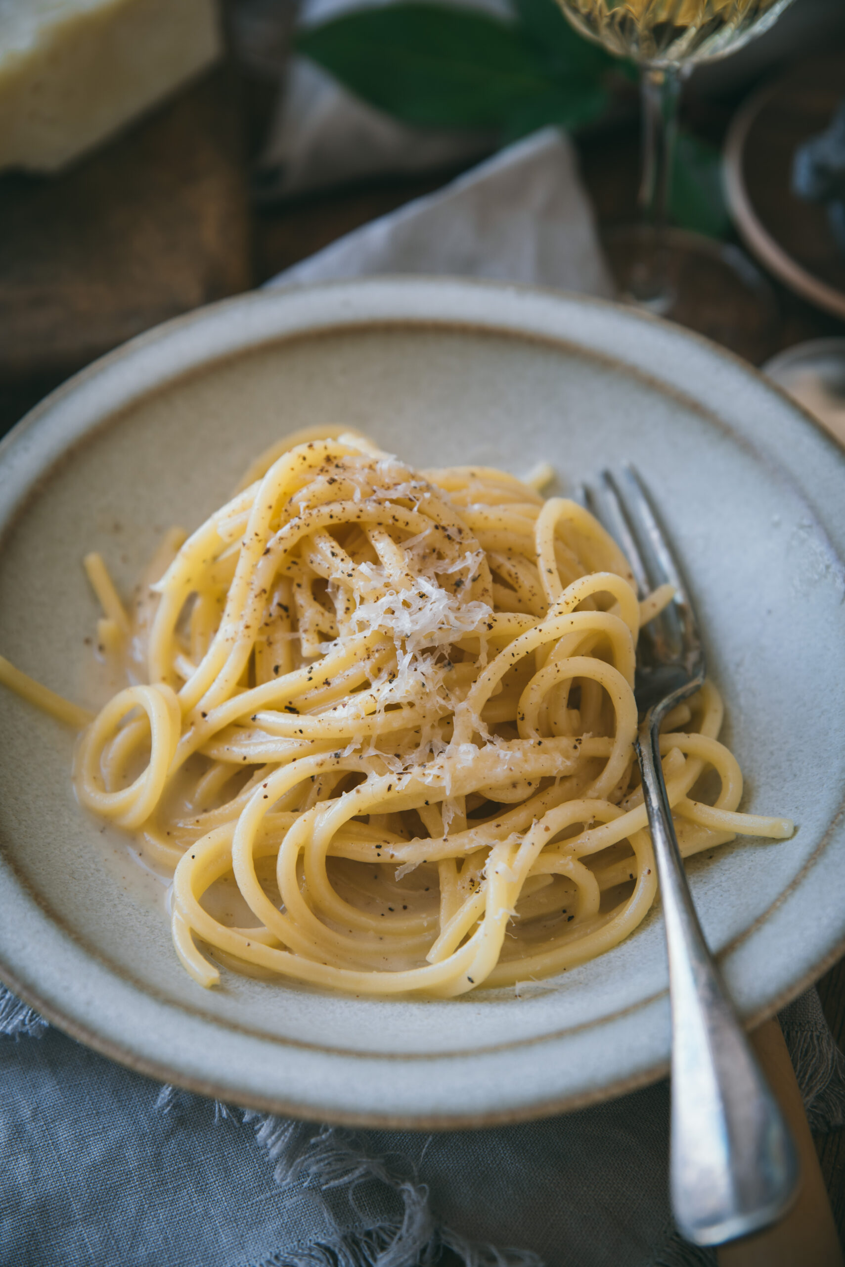 cacio e pepe pasta recipe