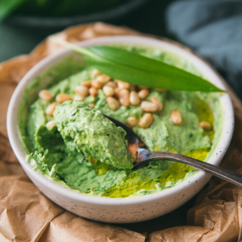 recette fromage frais ail des ours