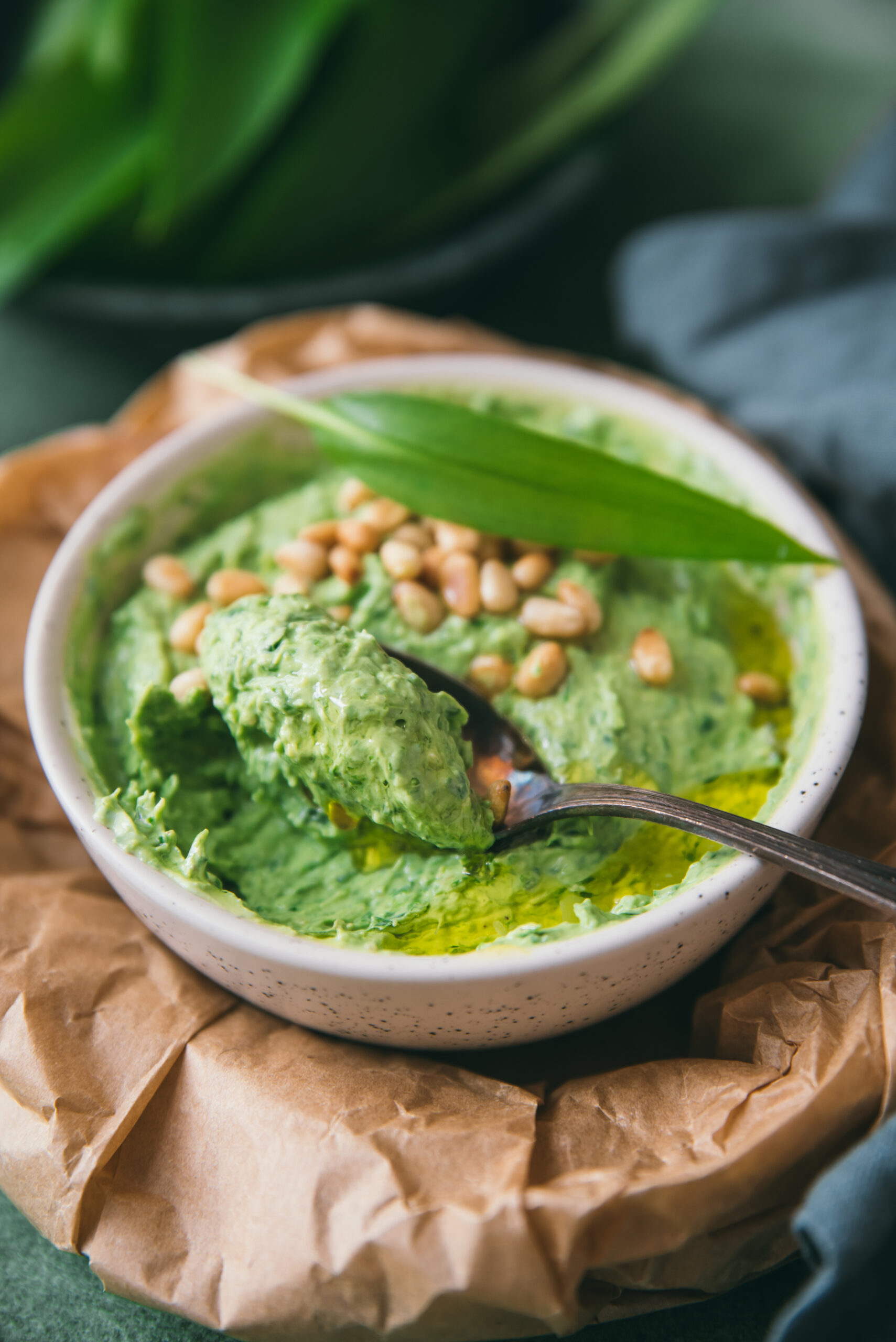 recette fromage frais ail des ours