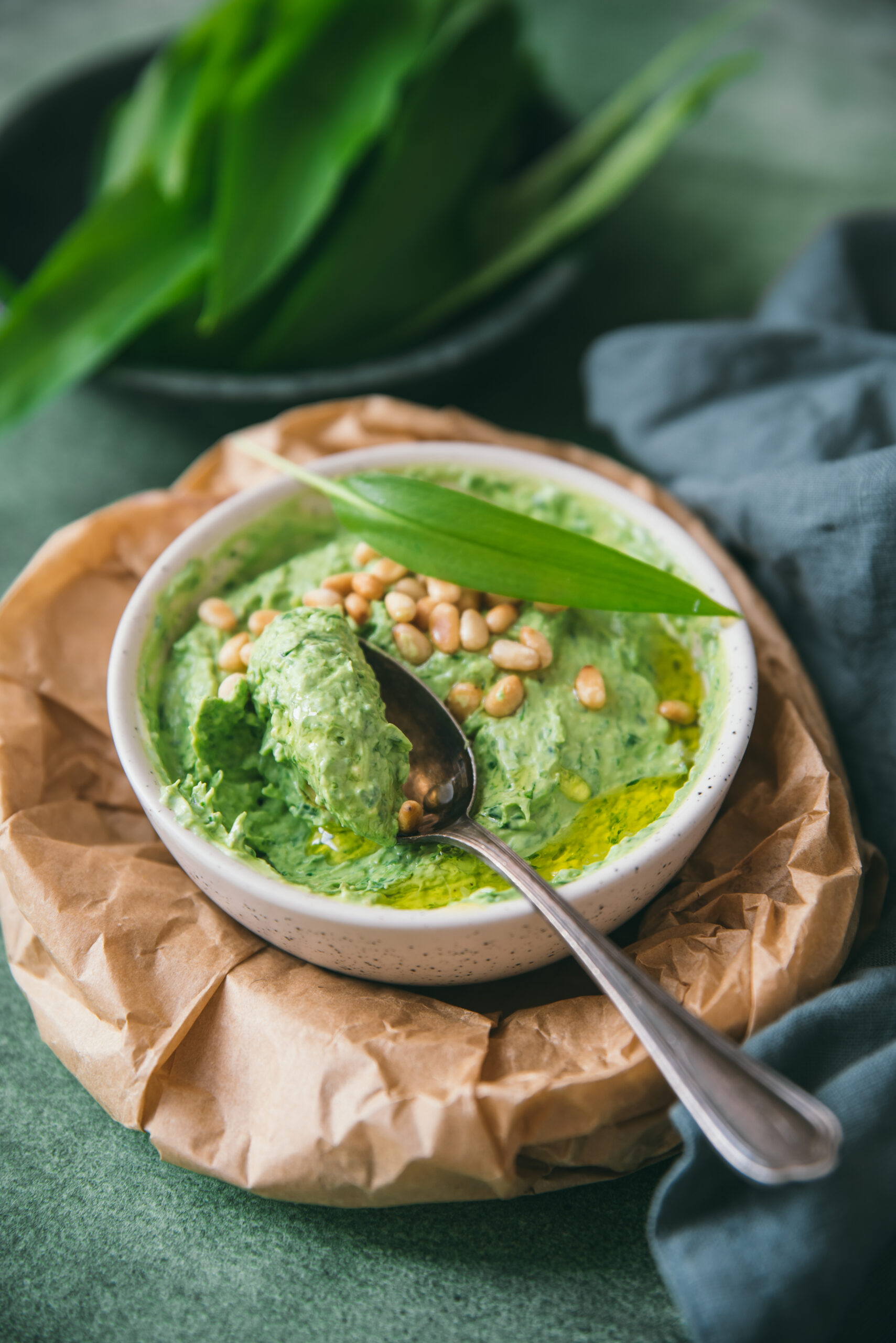 recette fromage frais ail des ours