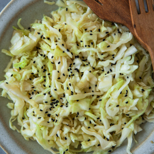 recette Salade chou blanc japonaise