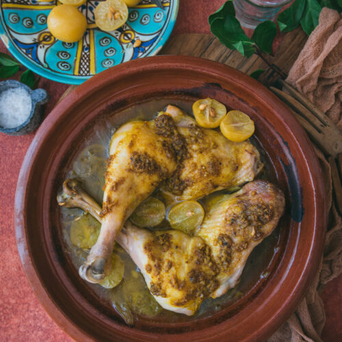 recette poulet citron confit