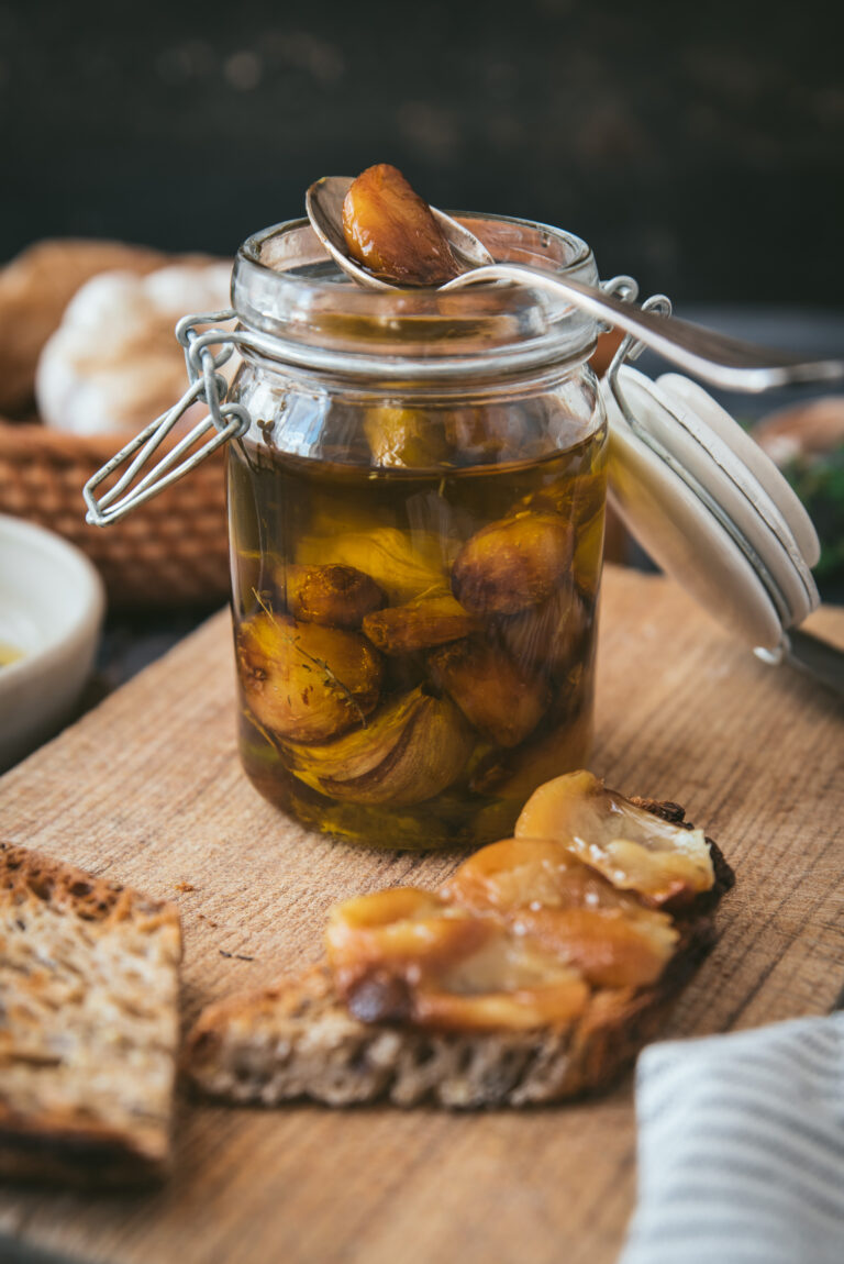 recette ail confit huile