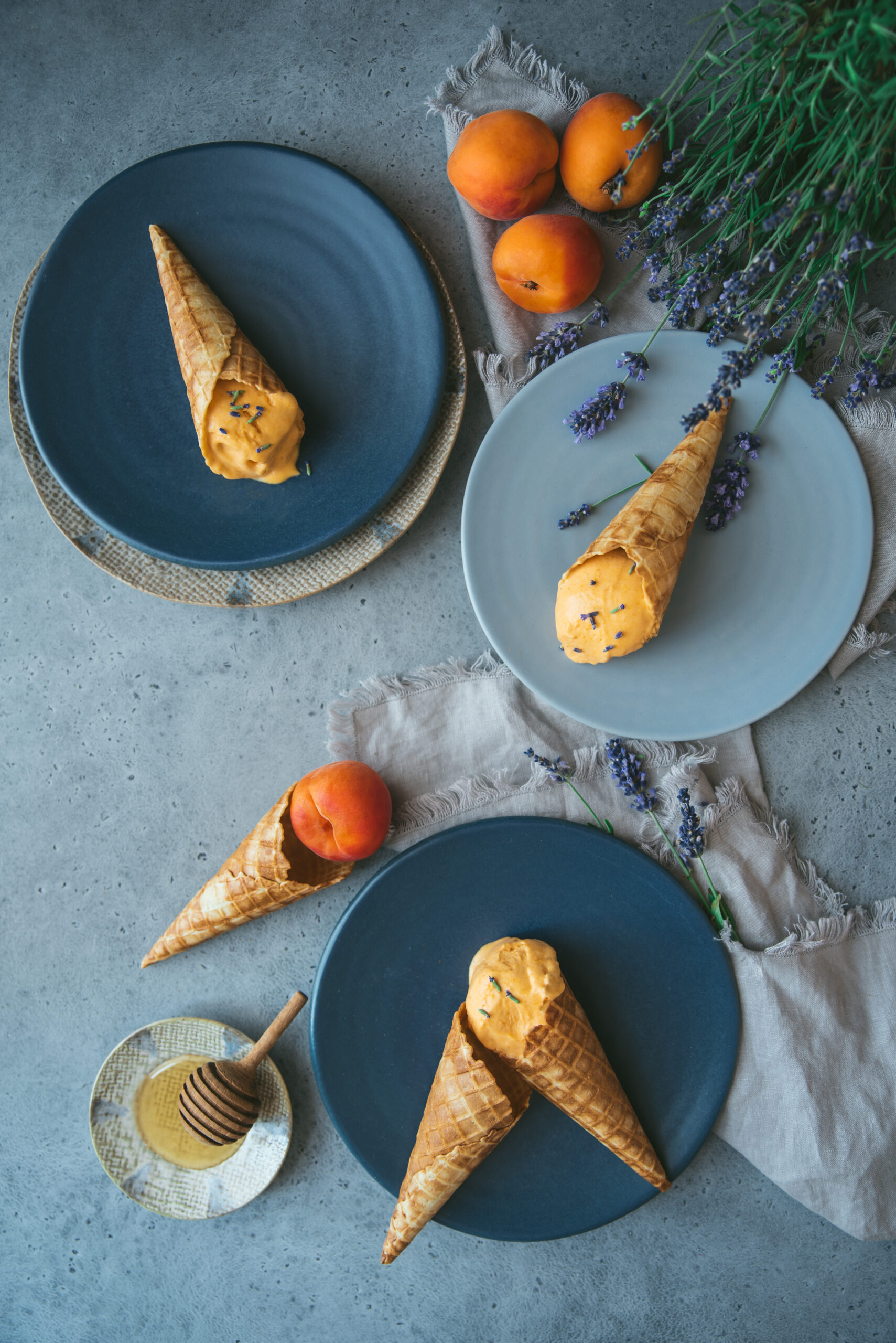 Apricot Ice Cream - Homemade Recipe