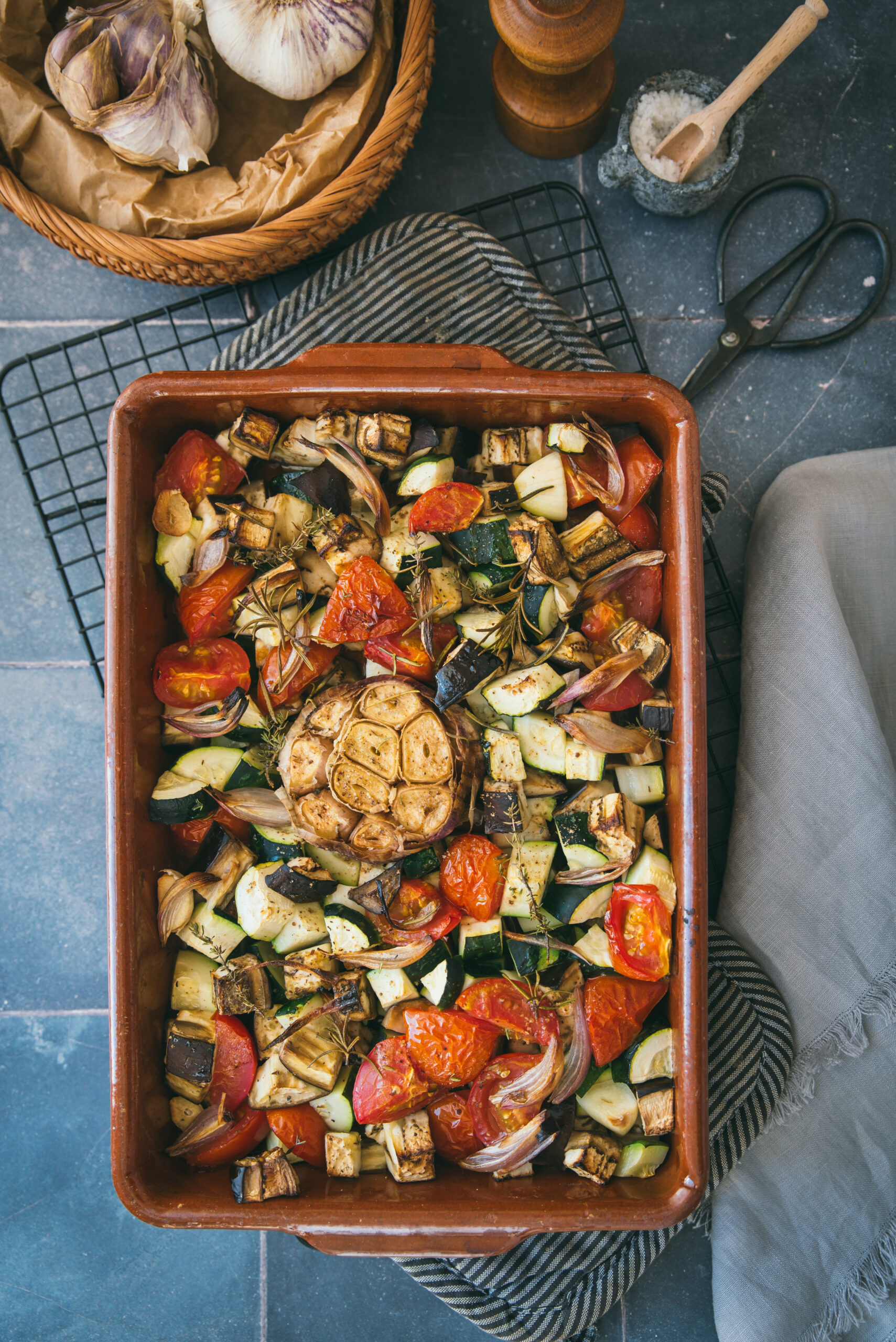 Roasted Summer Vegetables Recipe
