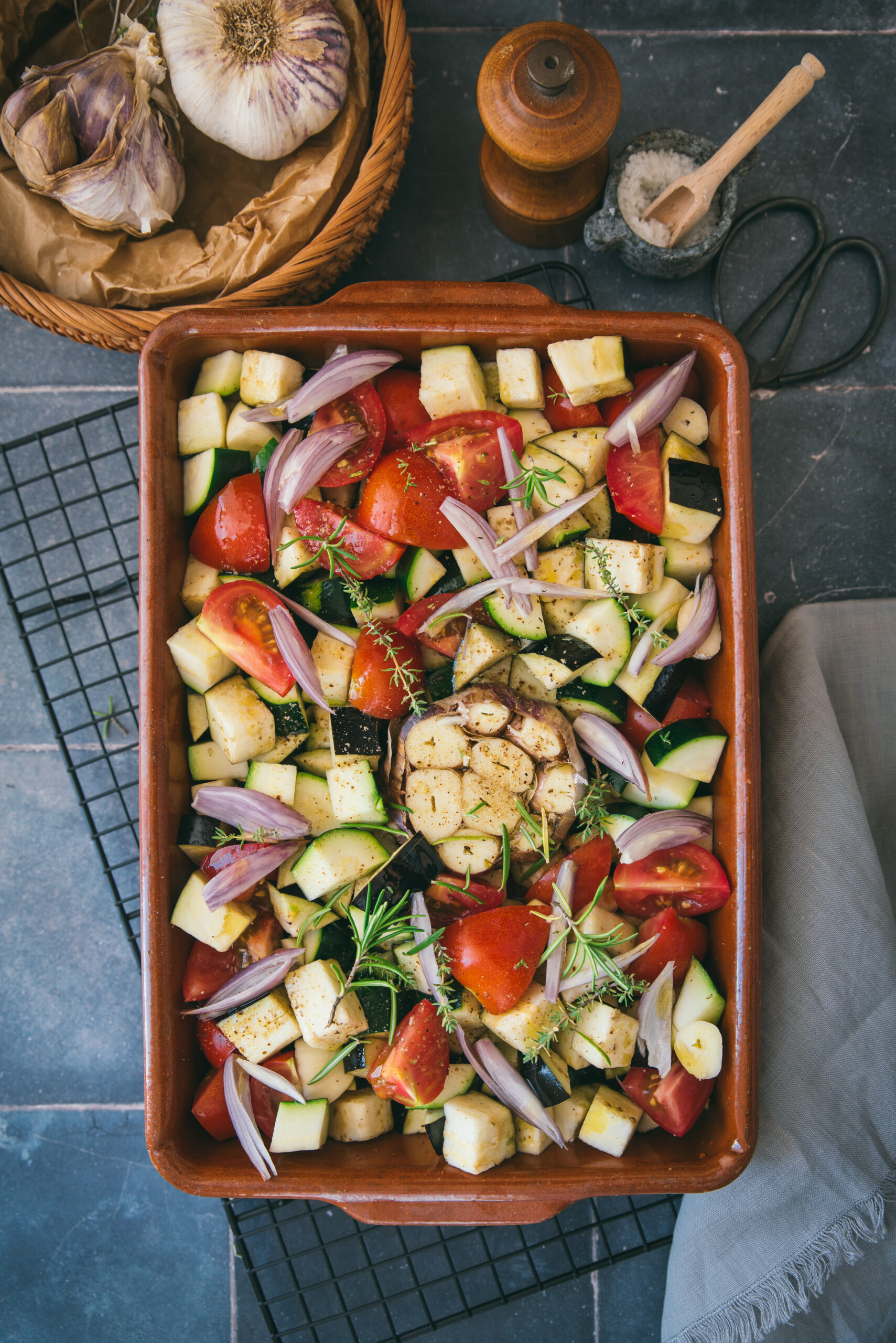 recette légumes été grillés
