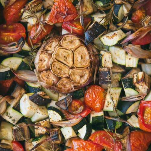 recette légumes rotis au four