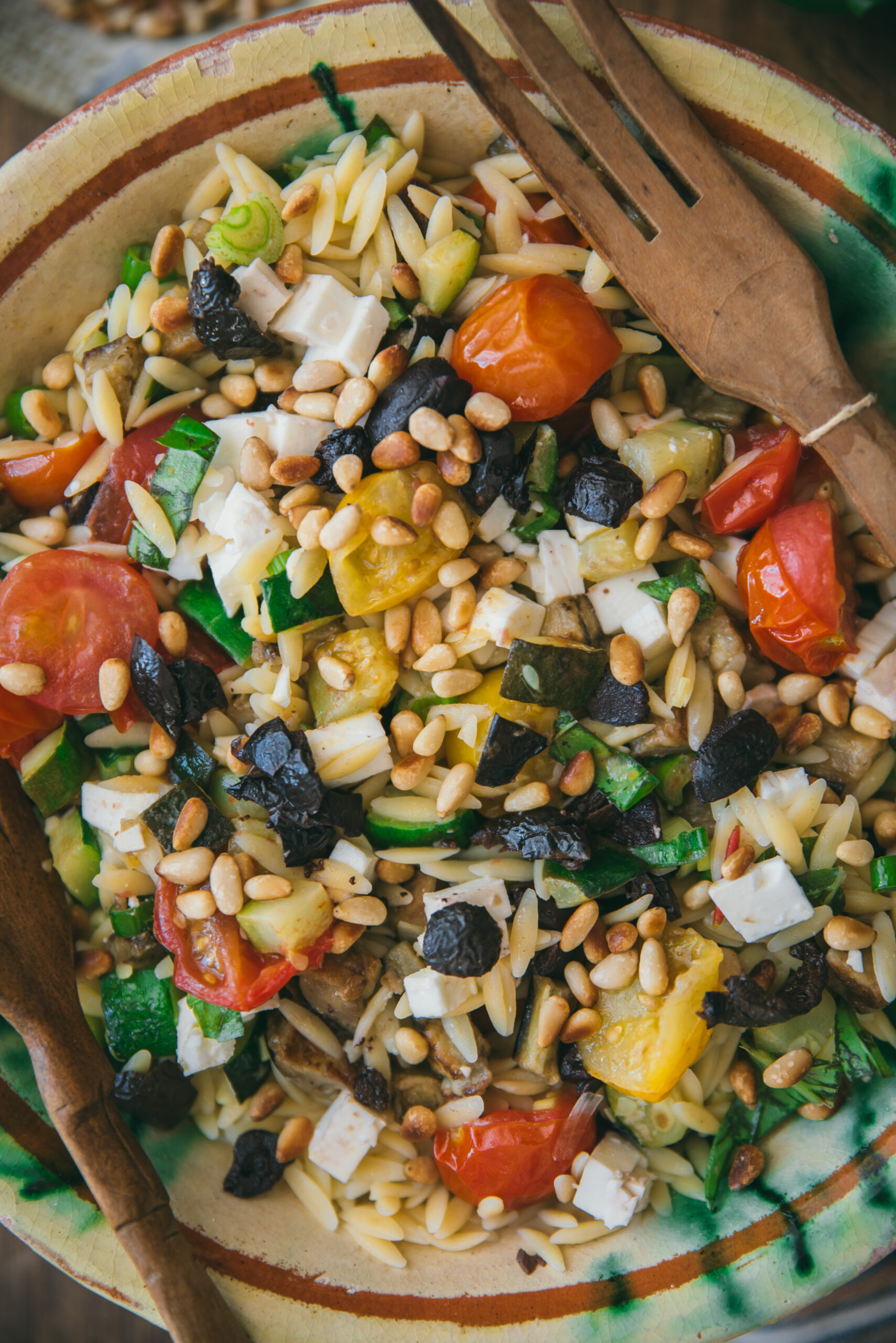 meilleure recette Salade de pates légumes rotis