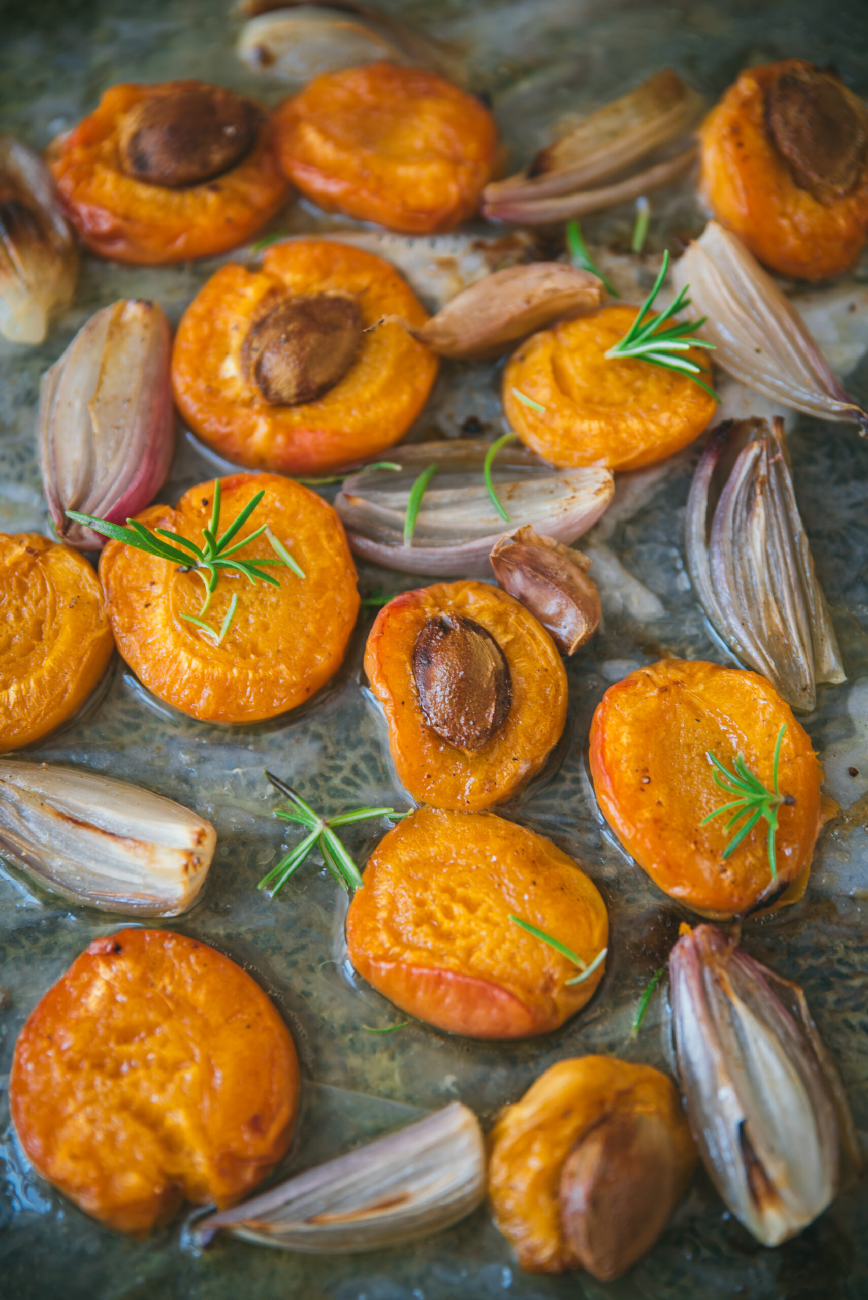 recette abricots rotis