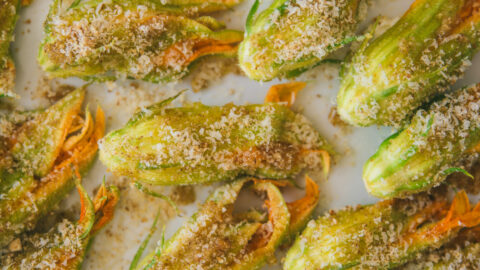 recette fleurs courgettes ricotta citron