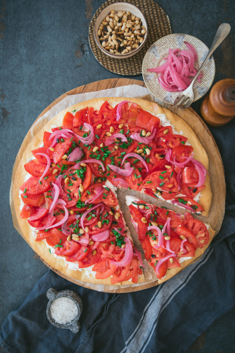 recette tarte salée froide tomate