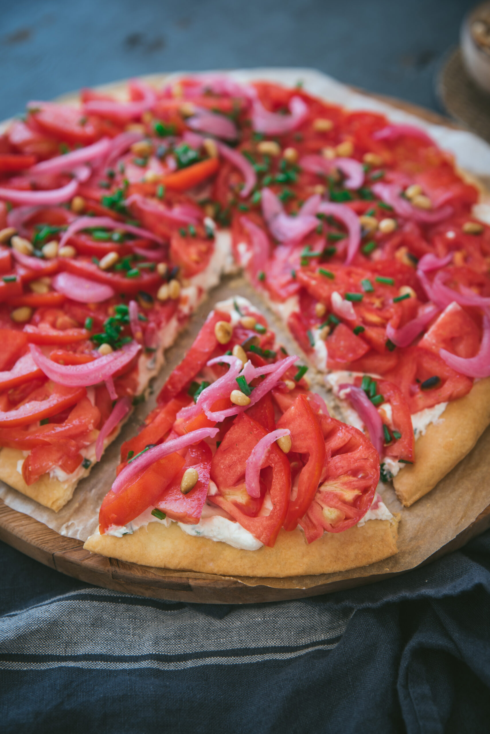 recette tarte salée tomate fromage frais