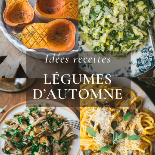 idées recettes légumes automne