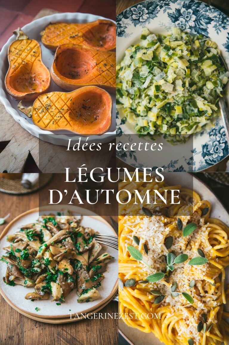idées recettes légumes automne