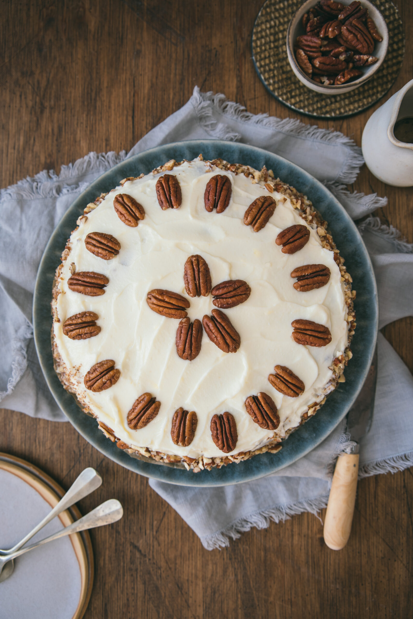 Carrot and pecan cake recipe